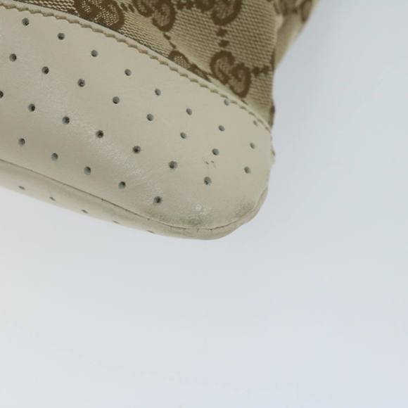 GUCCI GG Canvas Shoulder Bag Beige 145857 Auth 61246 - Picture 16 of 16